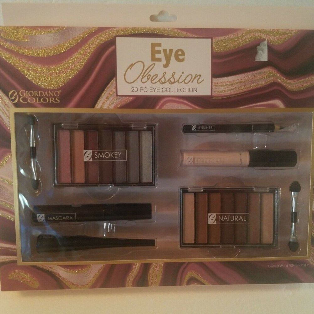 New! "GIORDANO COLORS" 20 PC Eye Collection Palett